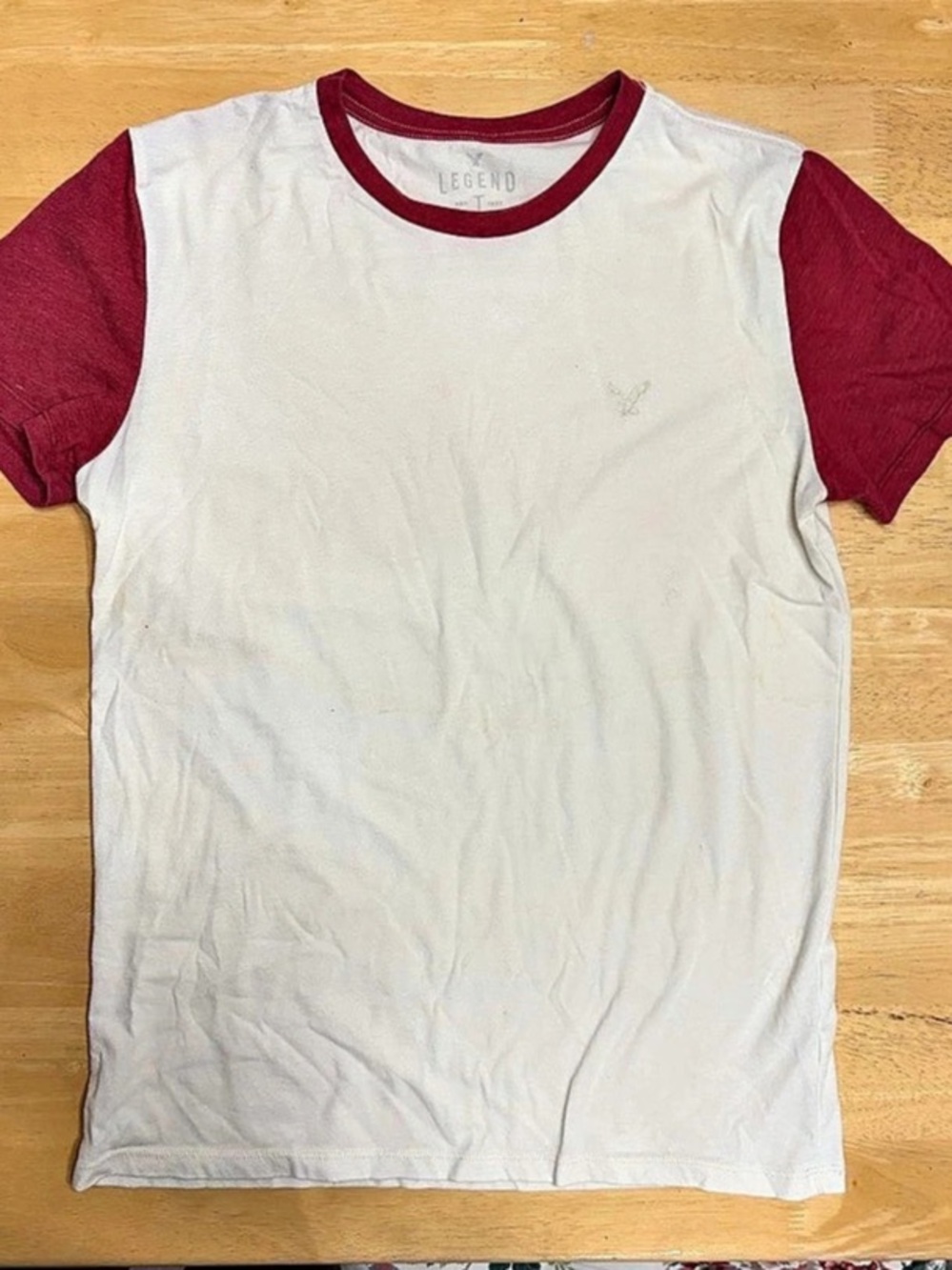 American Eagle Outfitters American Eagle Legend T-Shirt Color Block Tee Size
